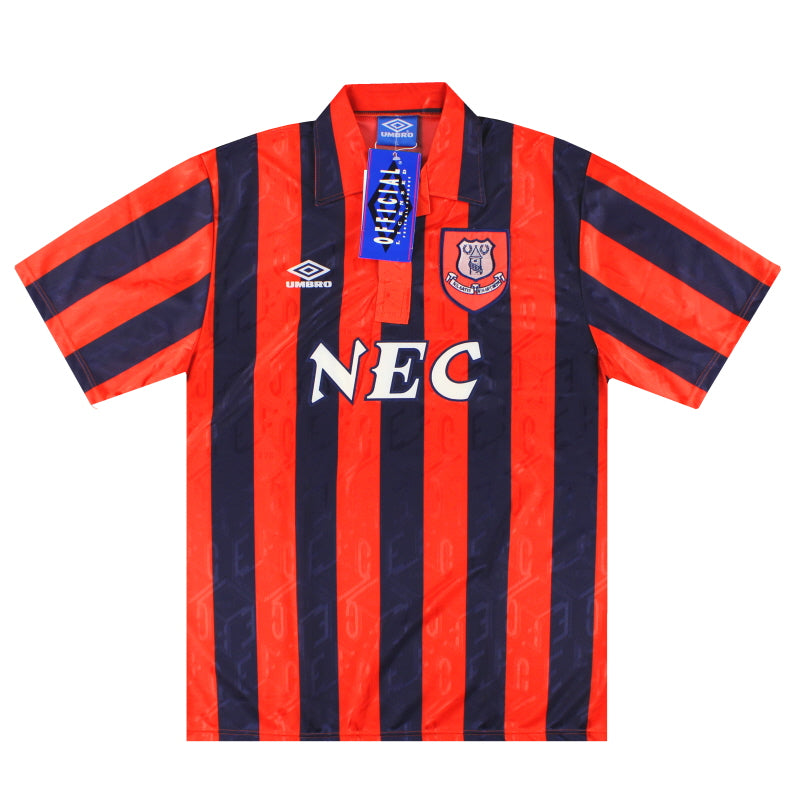 1992-93 Everton Umbro Away Shirt *w/tags* XL