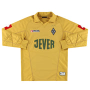 2004-05 Borussia Monchengladbach Lotto 'Signed' Goalkeeper Shirt S