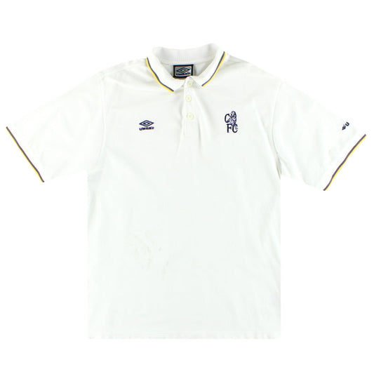 1999-01 Chelsea Umbro Polo Shirt XL