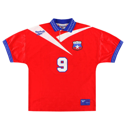 1997-99 Chile Reebok Home Shirt #9 M
