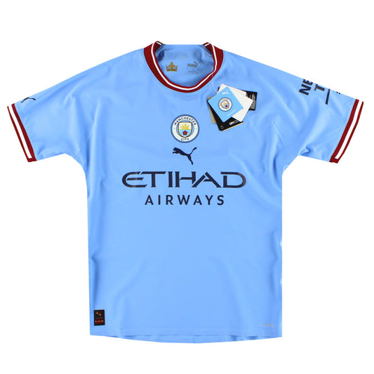 2022-23 Manchester City Puma Player Issue Home Shirt *w/tags* L