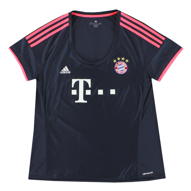 2015-16 Bayern Munich adidas Women's Third Shirt XL - Classic Football Kit