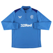 2023-24 Rangers Castore 1/4 Zip Training Fleece M