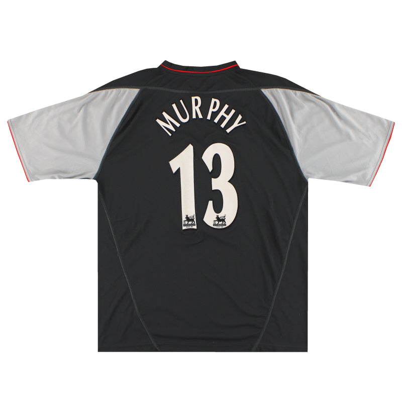 2002-04 Liverpool Reebok Away Shirt Murphy #13 L