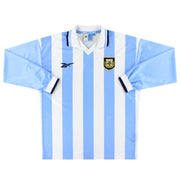 1999-00 Argentina Reebok Home Shirt L/S