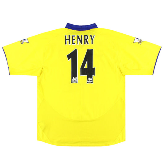 2003-05 Arsenal Nike Away Shirt Henry #14 XL