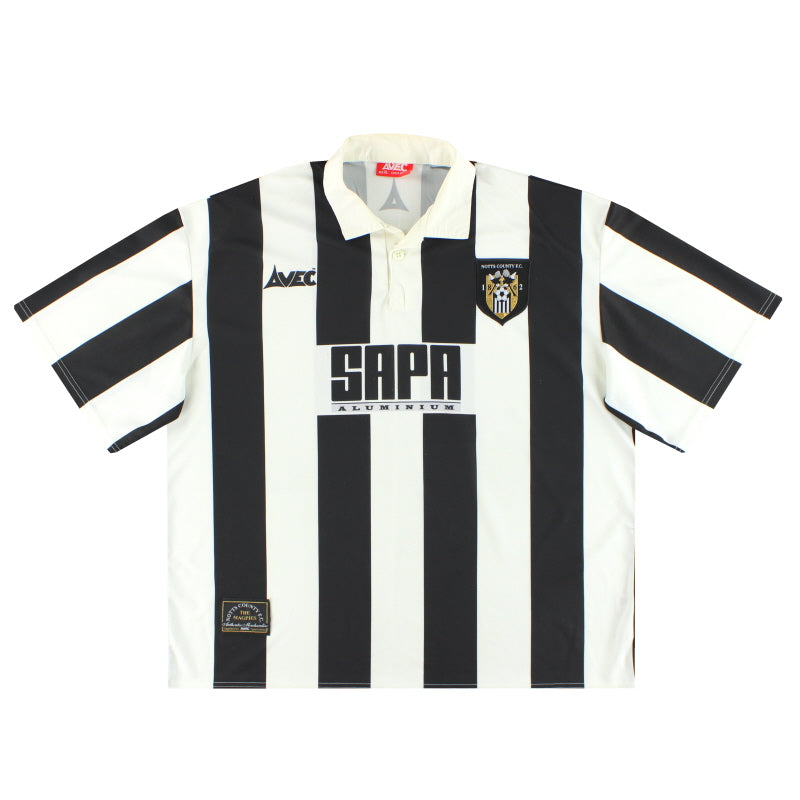 1997-99 Notts County Avec Home Shirt XL