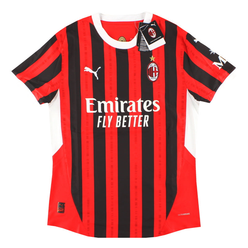 2024-25 AC Milan Puma Authentic Home Shirt *w/tags* XS