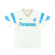 1990-91 Olympique Marseille adidas Home Shirt L/S