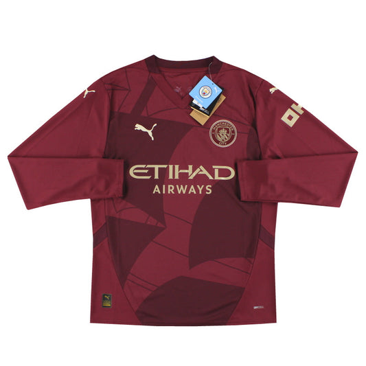 2024-25 Manchester City Puma Third Shirt L/S *w/tags*