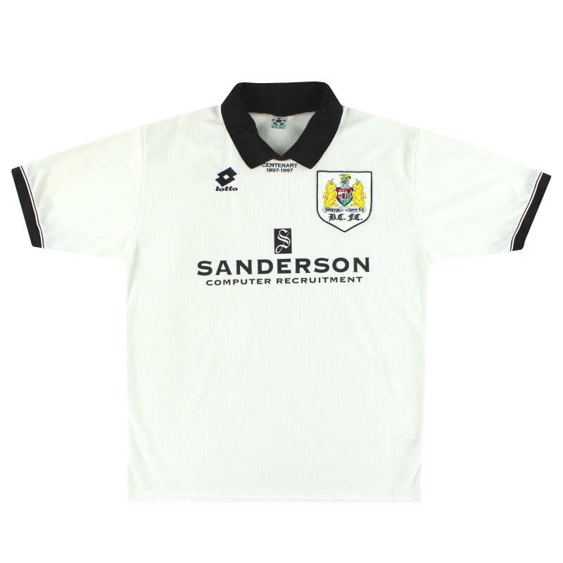 1996-97 Bristol City Lotto Centenary Away Shirt XL - Classic Football Kit