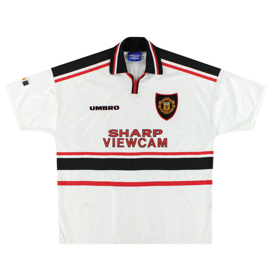 1997-99 Manchester United Umbro Away Shirt XL