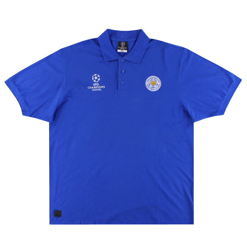 2016-17 Leicester Champions League Polo Shirt XXL