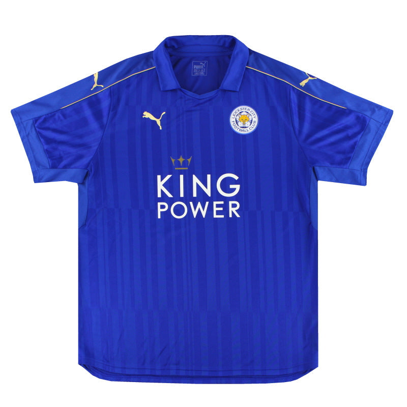 2016-17 Leicester Puma Home Shirt *Mint* XXL