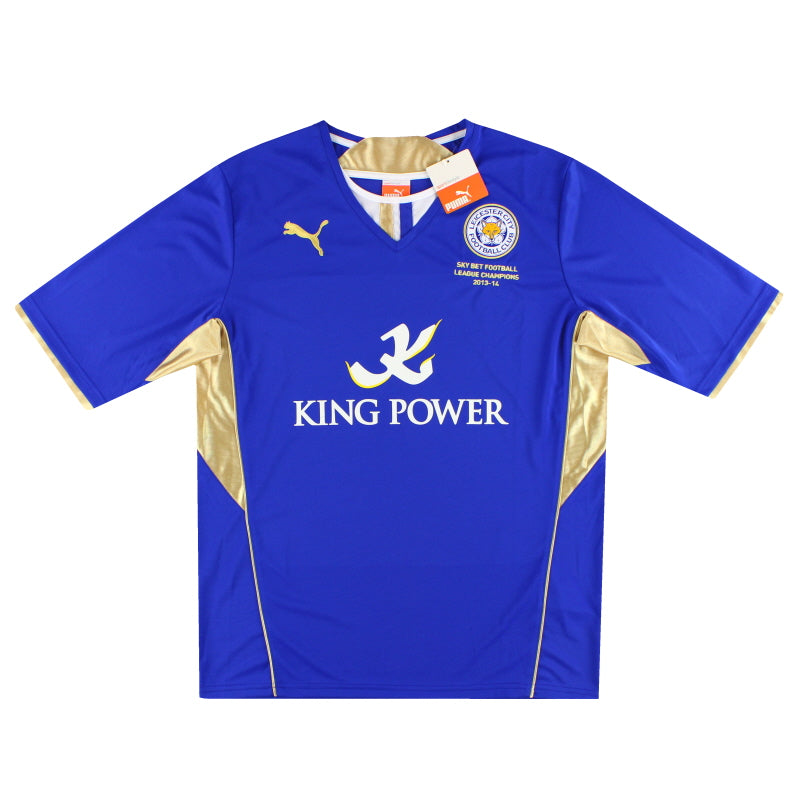 2013-14 Leicester Puma 'Champions' Home Shirt *w/tags* L
