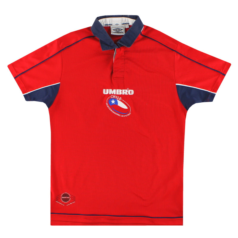 2000-02 Chile Umbro Home Shirt S