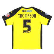 2014-15 Colchester United Puma Match Issue Away Shirt Thompson #5 L