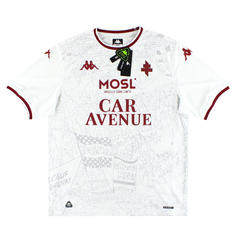 2025-26 FC Metz Kappa Kombat Away Shirt *BNIB* L