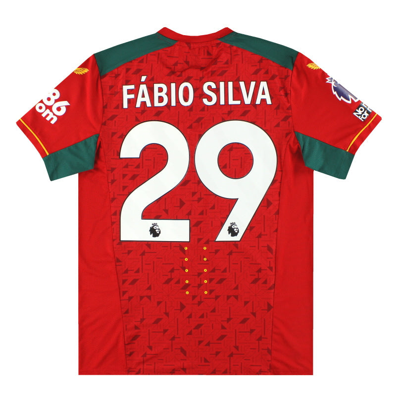 2023-24 Wolves Castore Pro Away Shirt Fabio Silva #29 *Mint* M