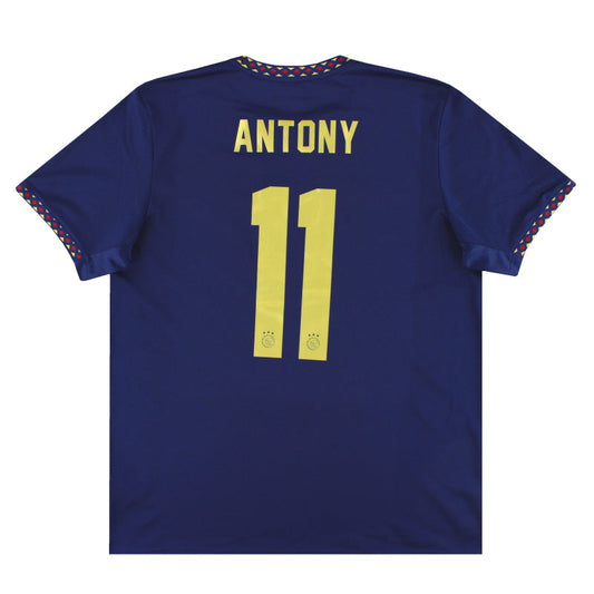 2022-23 Ajax adidas Away Shirt Antony #11 *Mint* XL