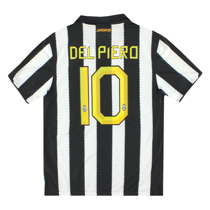 2010-11 Juventus Nike Home Shirt Del Piero #10 *Mint* M