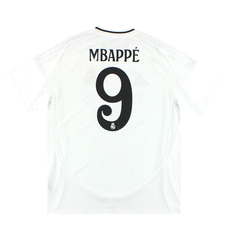 2024-25 Real Madrid adidas Home Shirt Mbappe #9 *w/tags* XL