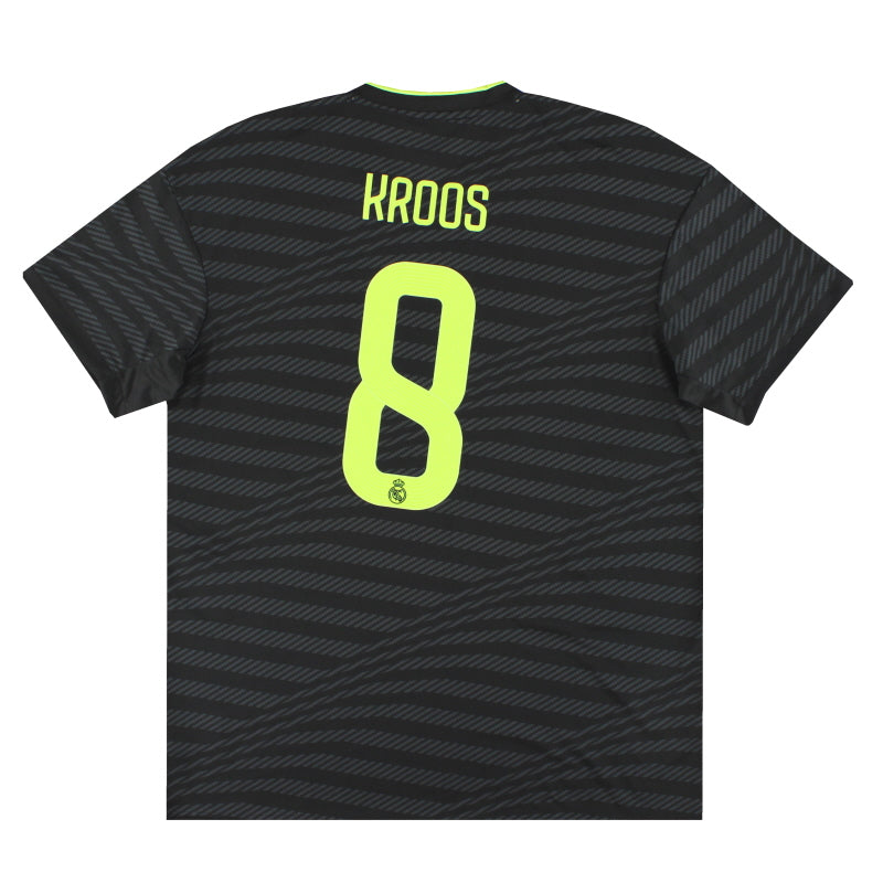 2022-23 Real Madrid adidas Third Shirt Kroos #8 *w/tags* XL