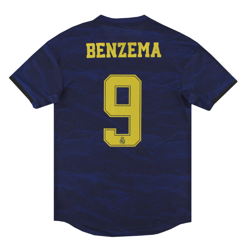 2019-20 Real Madrid adidas Authentic Away Shirt Benzema #9 *w/tags* M