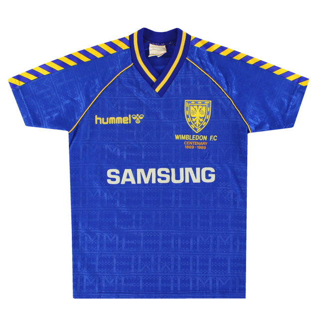 1989-90 Wimbledon Hummel Home Shirt Y