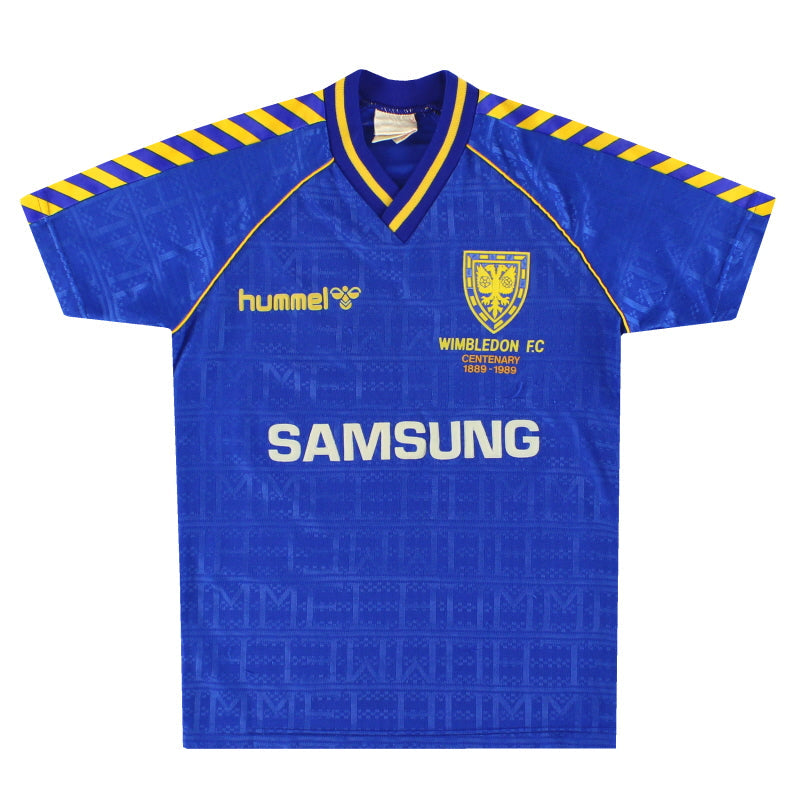 1989-90 Wimbledon Hummel Home Shirt Y