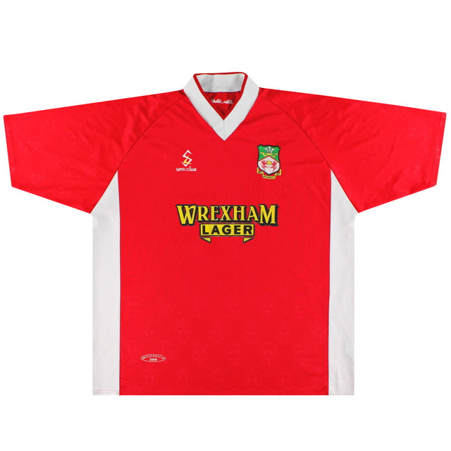 1999-00 Wrexham Millennium Home Shirt #14 XXL