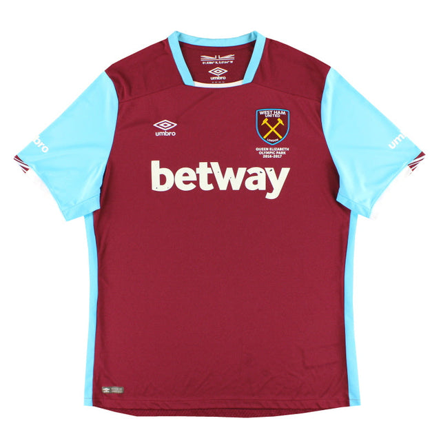 2016-17 West Ham Umbro Home Shirt XXL