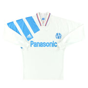 1991-92 Olympique Marseille adidas Home Shirt L/S