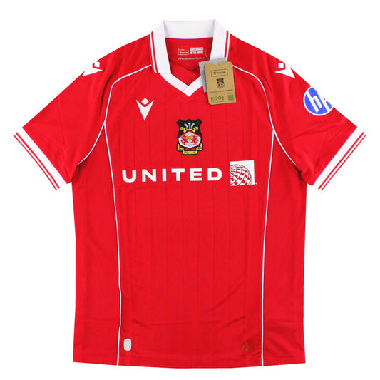 2025-26 Wrexham Macron Home Shirt *BNIB* M