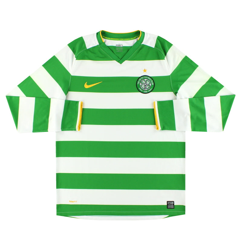 2008-10 Celtic Nike Home Shirt L/S