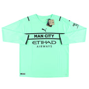 2021-22 Manchester City Puma Third Goalkeeper Shirt *w/tags* M