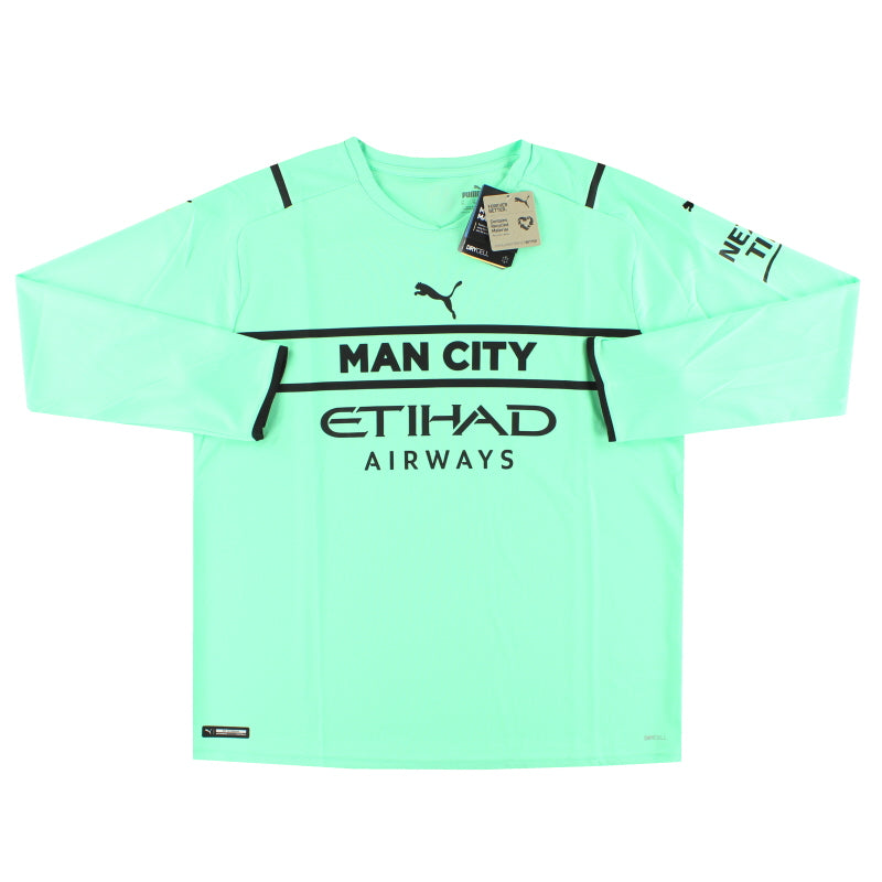 2021-22 Manchester City Puma Third Goalkeeper Shirt *w/tags* M
