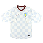 2011-12 Aston Villa Nike Player Issue Away Shirt L/S L