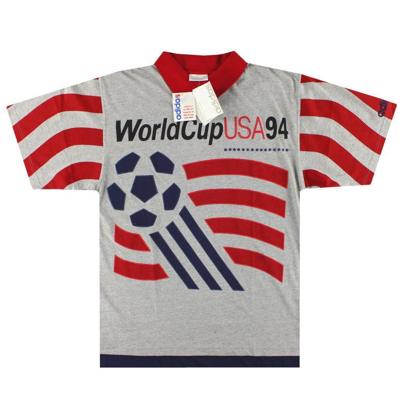 1994 adidas FIFA World Cup 'USA 94' Polo Shirt *BNIB* L