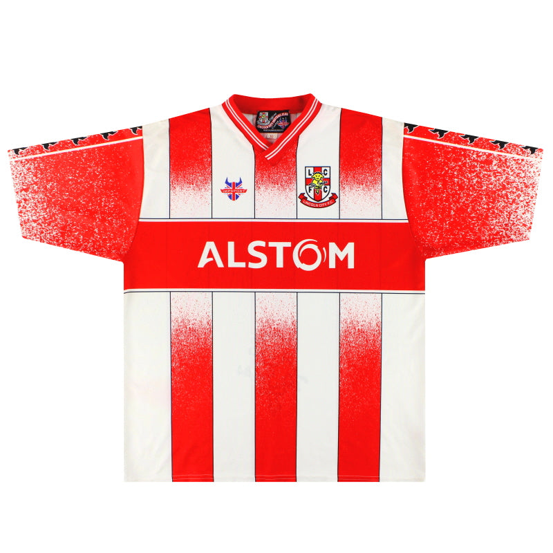 2001-02 Lincoln City Home Shirt *Mint* XL
