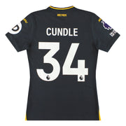 2024-25 Wolves Sudu Player Issue Away Shirt Cundle #34 M