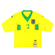 2006-07 Wales Kappa '130th Year' Player Issue Away Shirt #2 *w/tags* XL