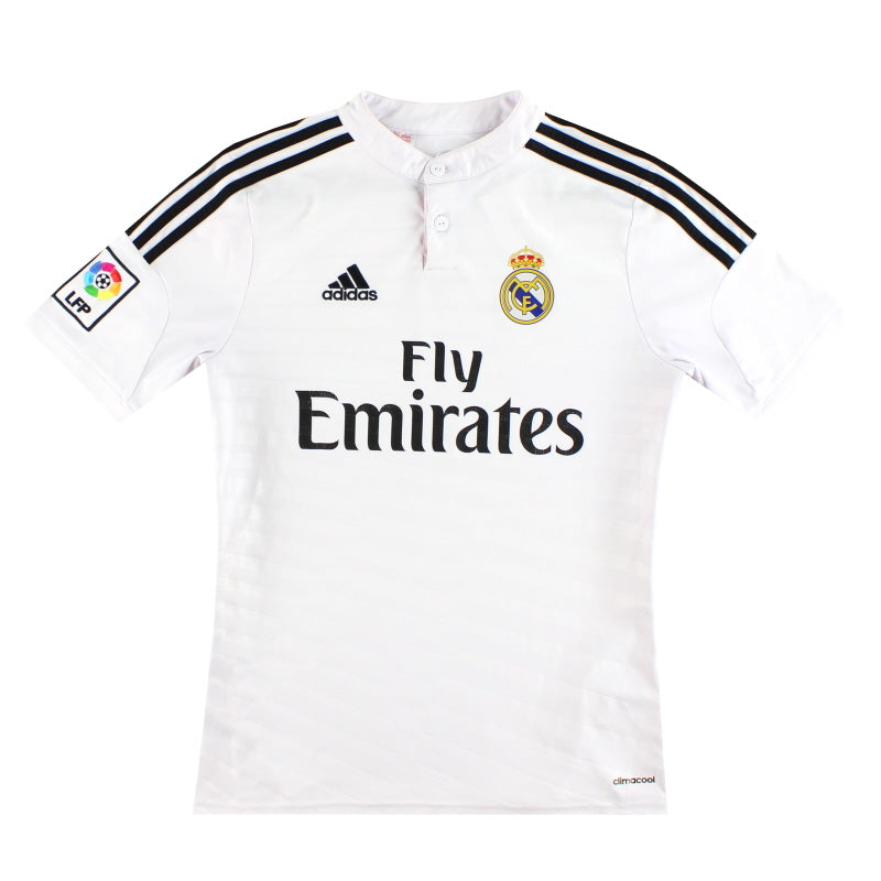2014-15 Real Madrid adidas Home Shirt Y