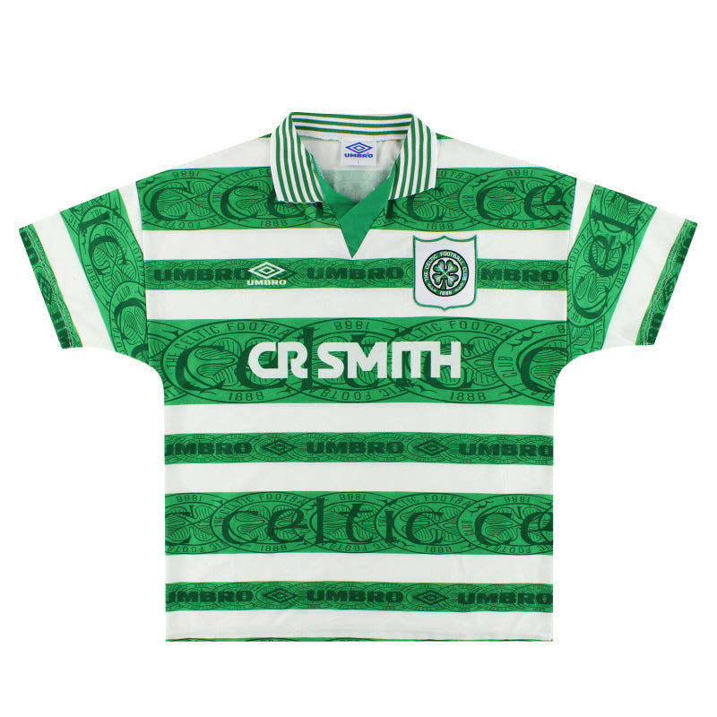 1995-97 Celtic Umbro Home Shirt L