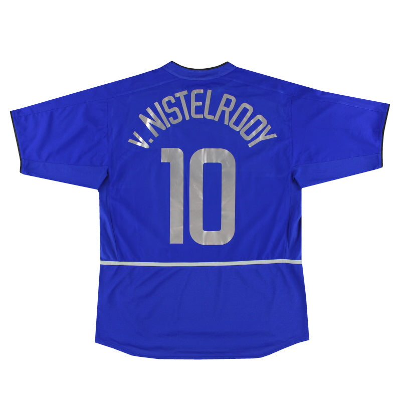 2002-03 Manchester United Nike CL Third Shirt v.Nistelrooy #10 L