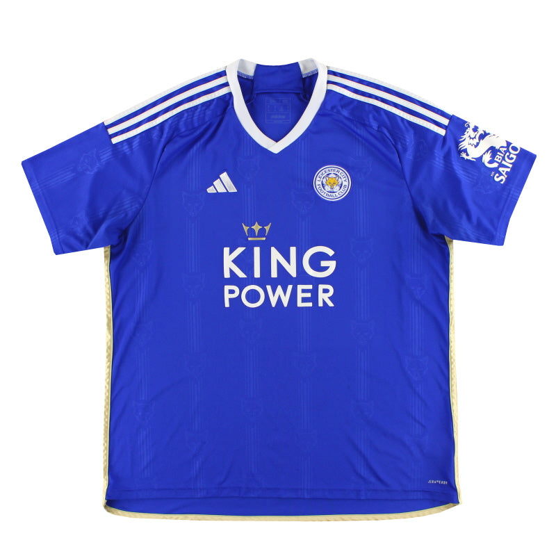 2023-24 Leicester adidas Home Shirt XXL