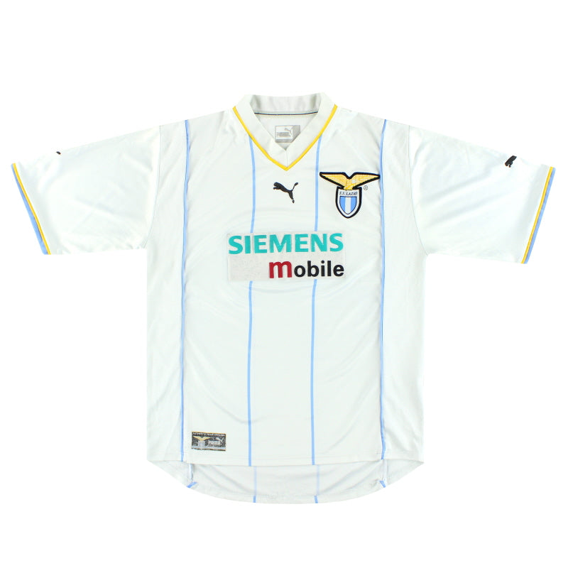 2001-02 Lazio Puma European Home Shirt M