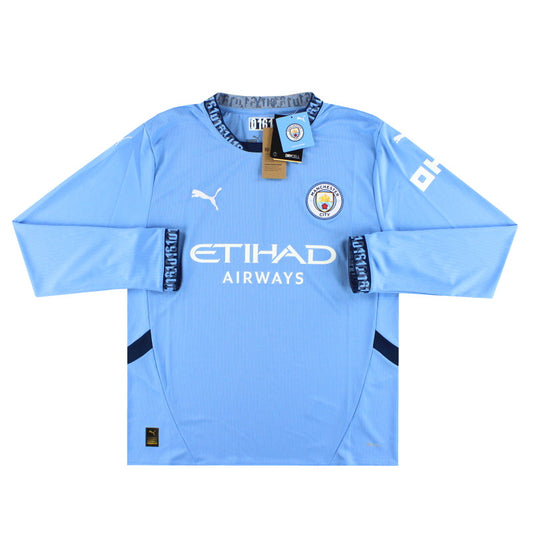 2024-25 Manchester City Puma Home Shirt L/S *w/tags* XL