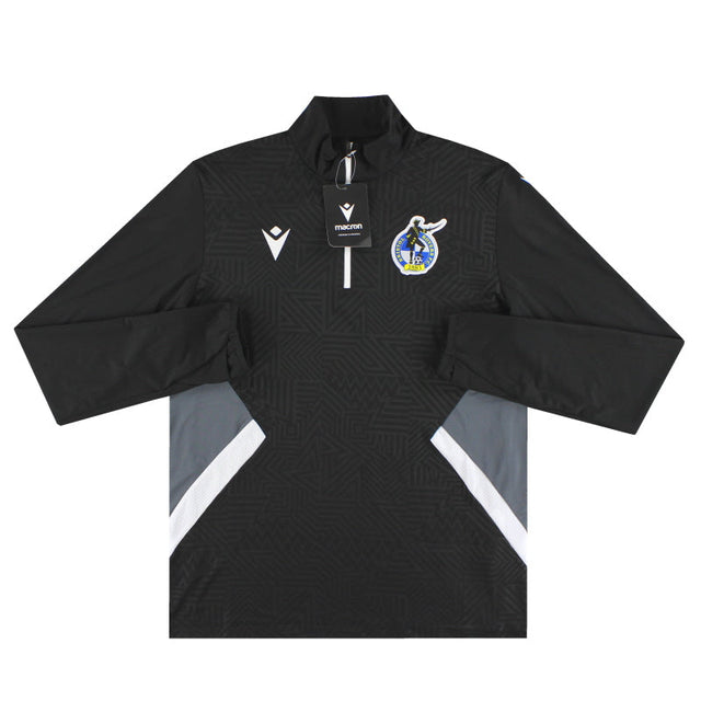 2024-25 Bristol Rovers Macron 1/4 Zip Training Top *w/tags* L