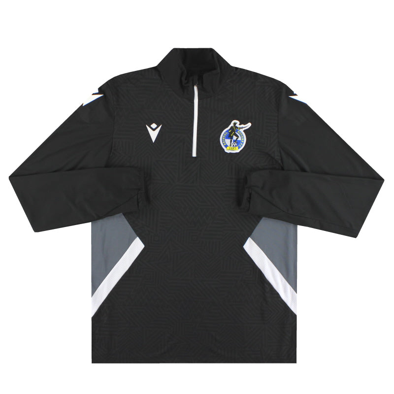 2024-25 Bristol Rovers Macron 1/4 Zip Training Top *As New* XL